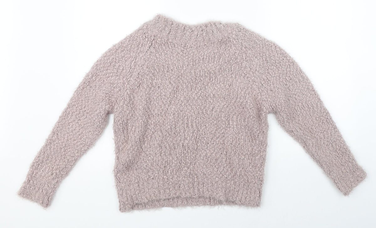 Marks & Spencer Womens Pink  Knit Pullover Jumper Size 8