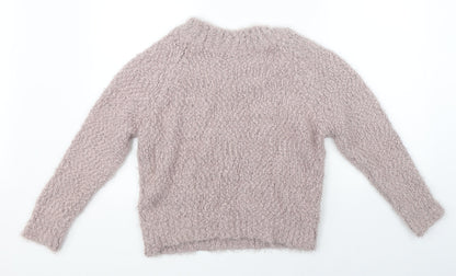Marks & Spencer Womens Pink  Knit Pullover Jumper Size 8