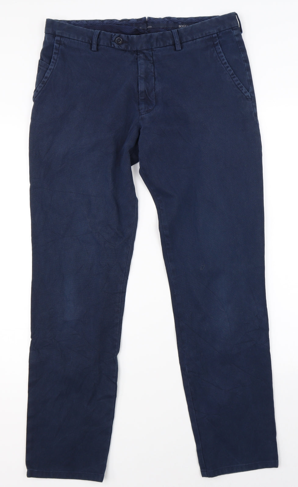 Boggi Milano Womens Blue   Straight Jeans Size 16 L28 in