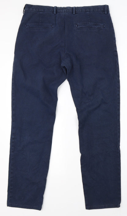 Boggi Milano Womens Blue   Straight Jeans Size 16 L28 in