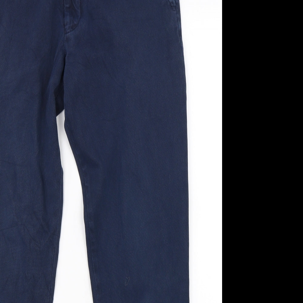 Boggi Milano Womens Blue   Straight Jeans Size 16 L28 in