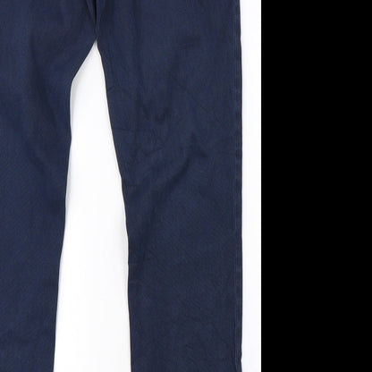 Boggi Milano Womens Blue   Straight Jeans Size 16 L28 in