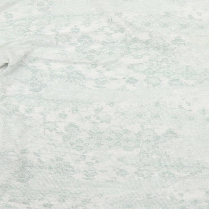 Bonmarché Womens Green Floral  Basic Blouse Size 10