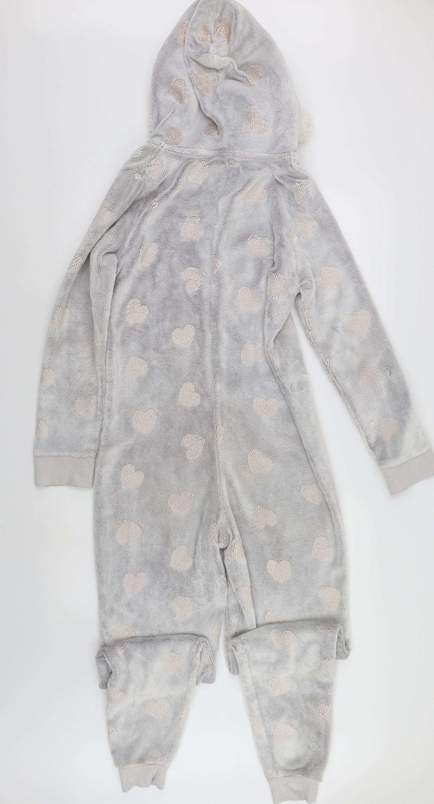 F&F Womens Grey Polka Dot   One Piece Size S