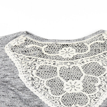 Forever 21 Womens Grey   Pullover Jumper Size M