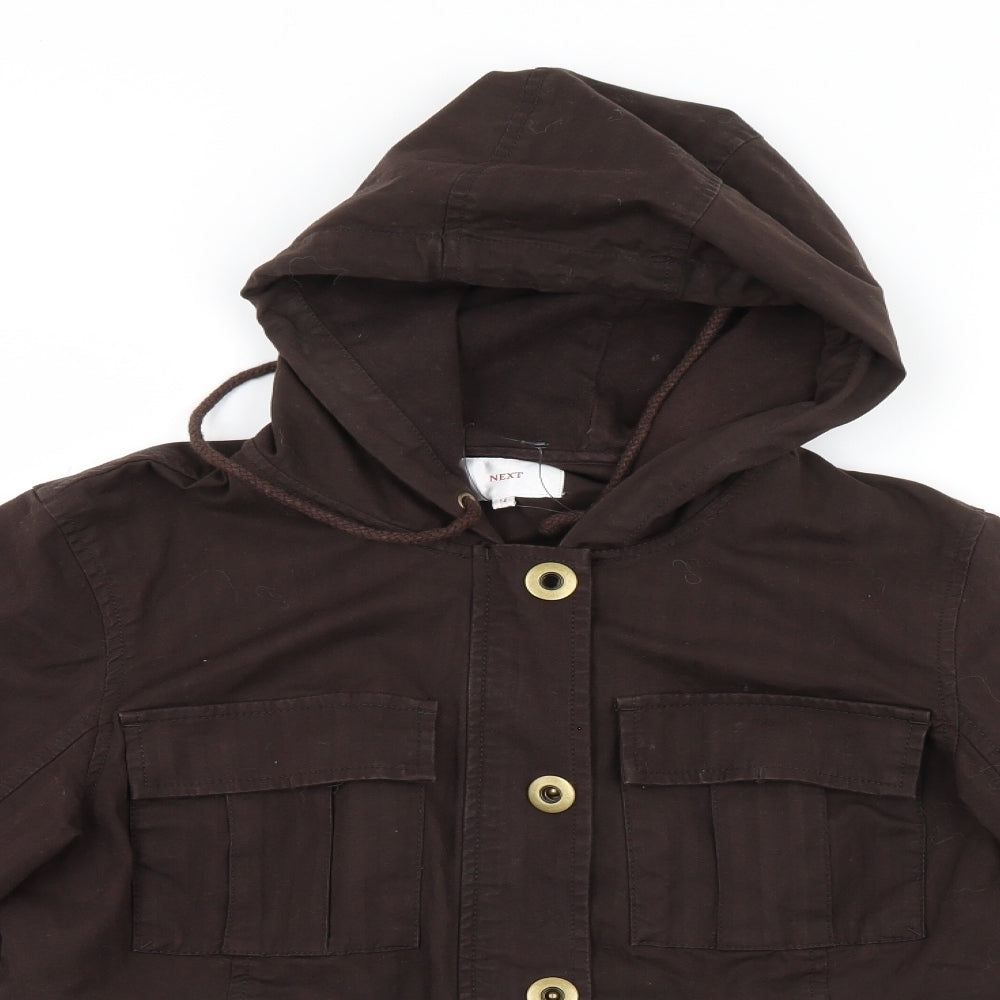 Womens UK Size 10 NEXT Brown Jacket