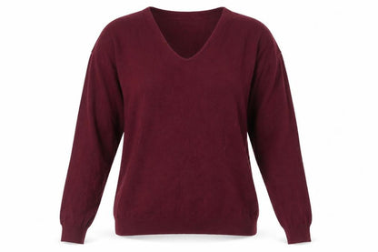 Giordano Womens Purple   Henley Jumper Size 4