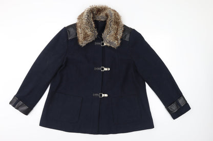 Womens UK Size  Preworn Blue Jacket