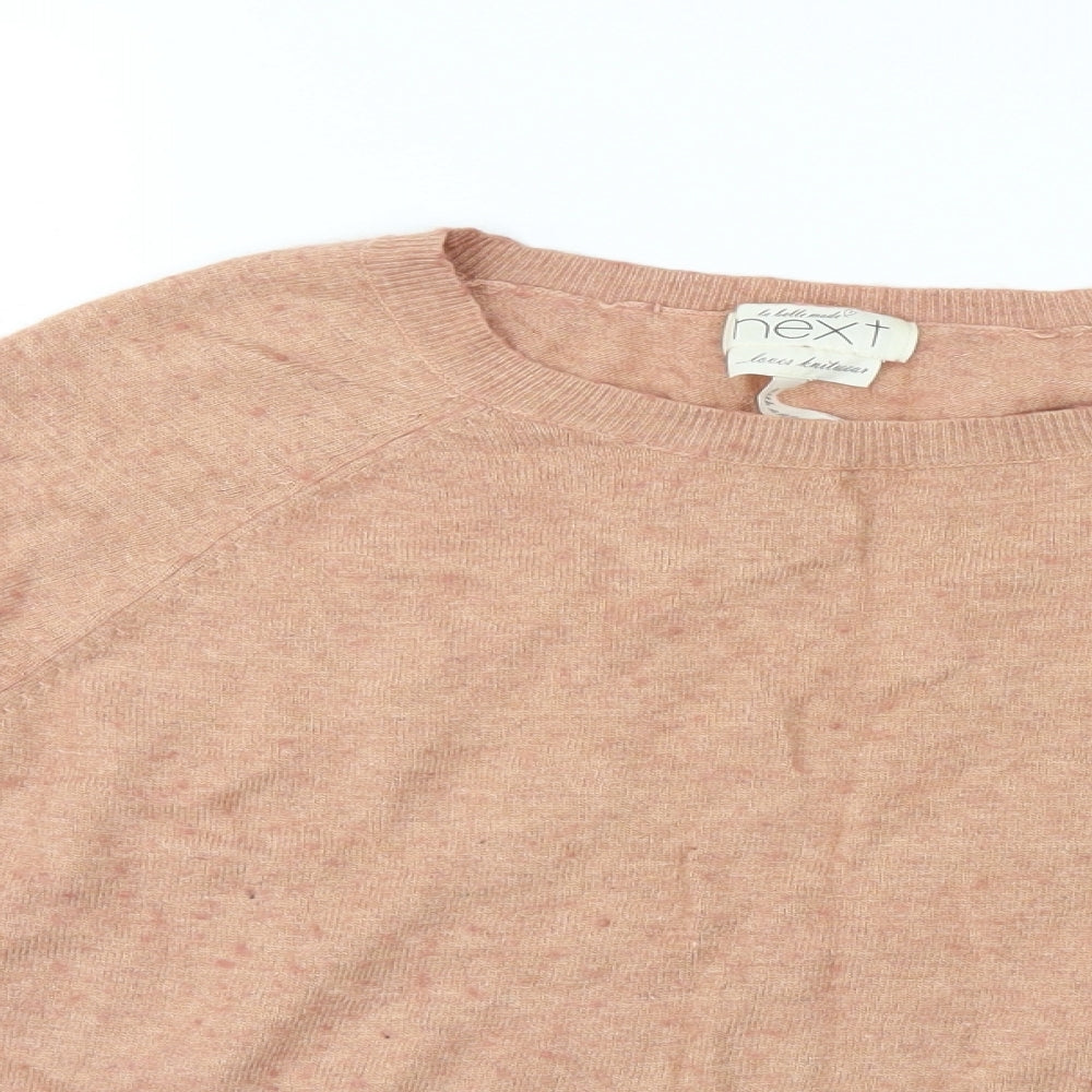 Next Womens Pink   Pullover Jumper Size 12