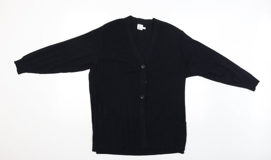 Womens UK Size 12 DELMOD Blue Pullover Jumper