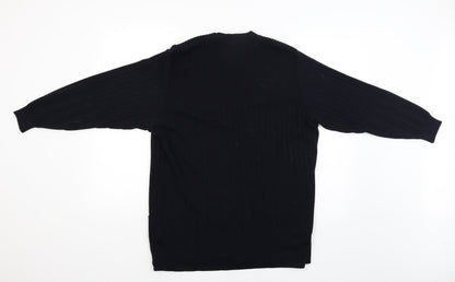 Womens UK Size 12 DELMOD Blue Pullover Jumper