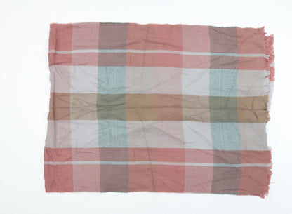 Preworn Womens Multicoloured Check   Shawl/Wrap