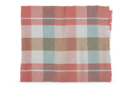 Preworn Womens Multicoloured Check   Shawl/Wrap