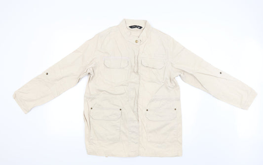 Womens UK Size 14 CAPSULE Beige Jacket