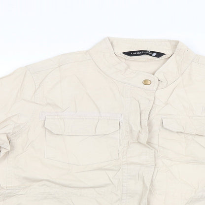 Womens UK Size 14 CAPSULE Beige Jacket