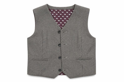 Front view of Monsoon boys’ grey jacket, size 9, years