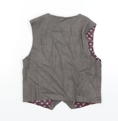 Back view of Monsoon boys’ grey jacket, size 9, years