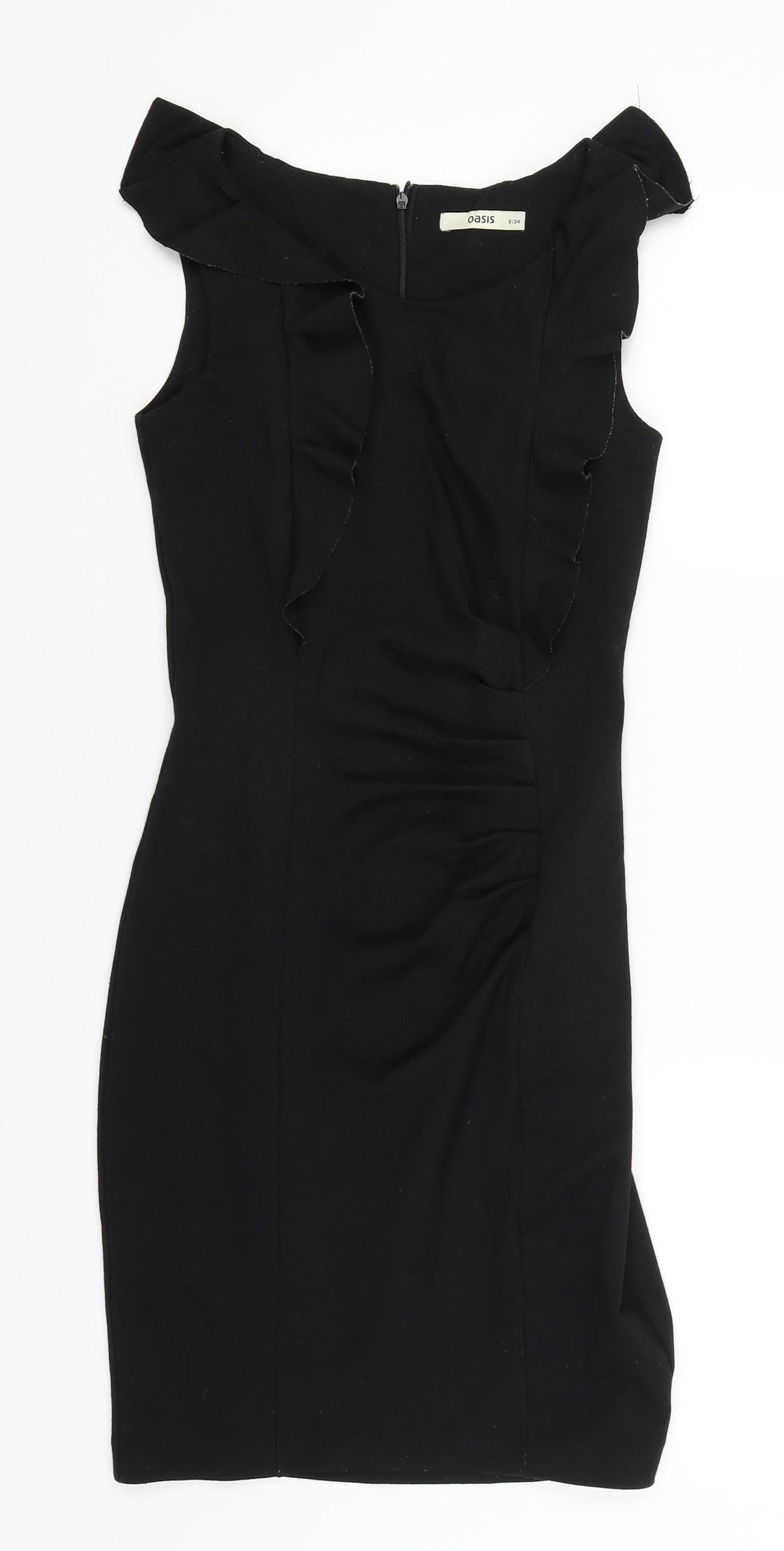 Oasis Womens Black   Tank Dress  Size 8