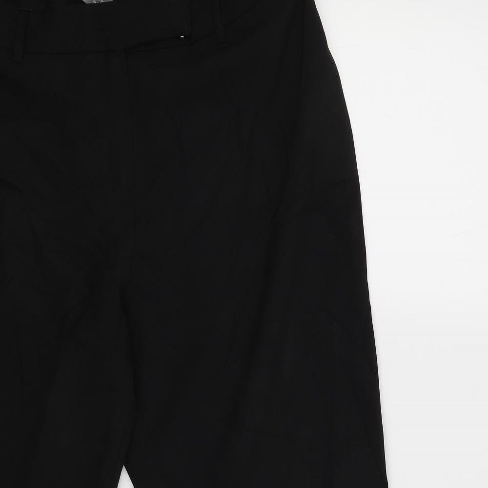 Womens UK Size 16 Dorothy Perkins Regular Fit  Black Trousers