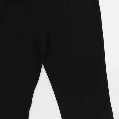 Womens UK Size 16 Dorothy Perkins Regular Fit  Black Trousers