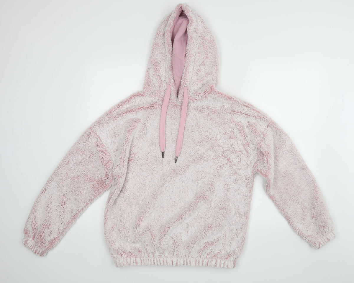 George Womens Pink   Pullover Hoodie Size S