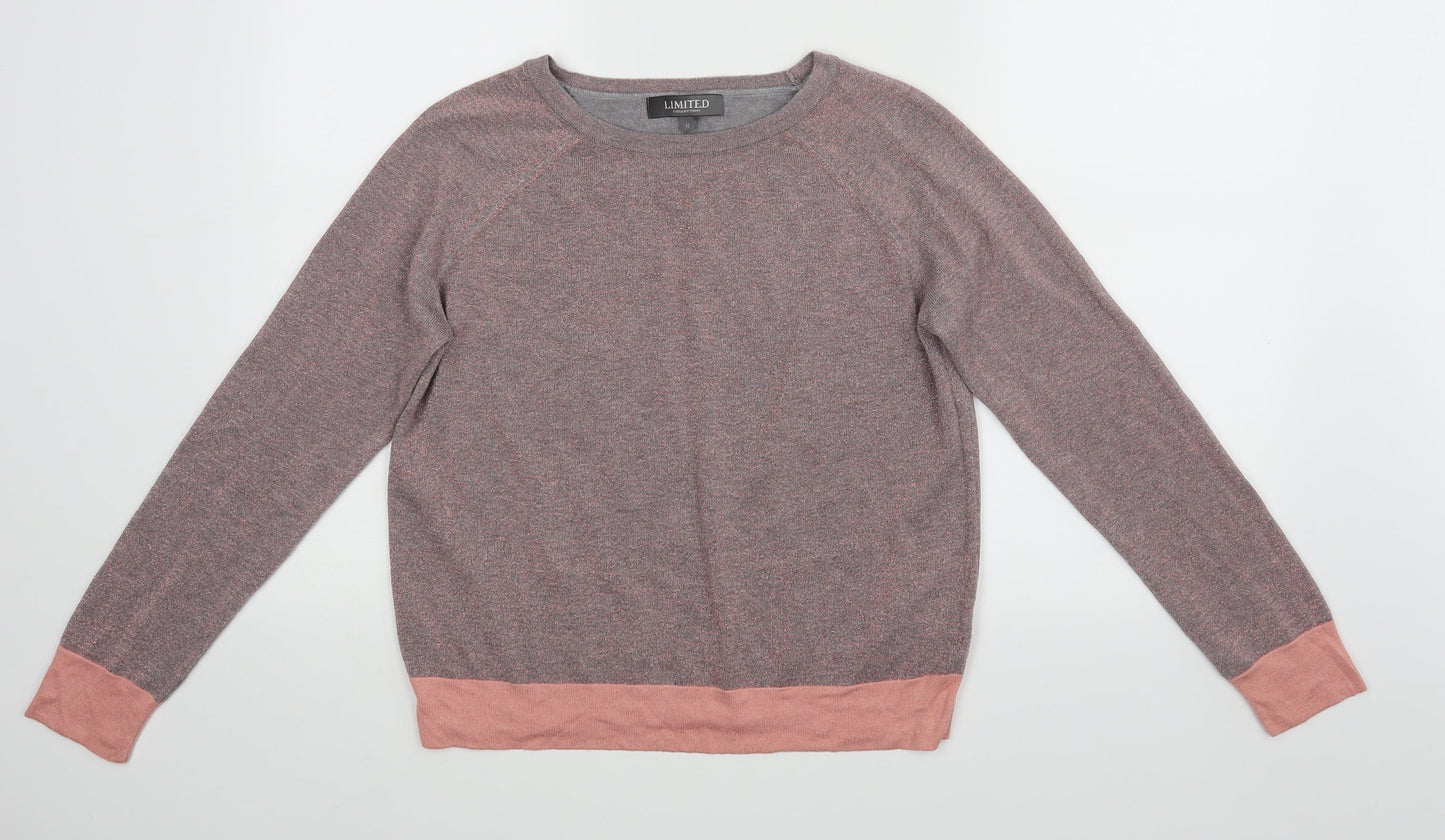 Womens UK Size 12 Limited Collection Pink Basic Blouse
