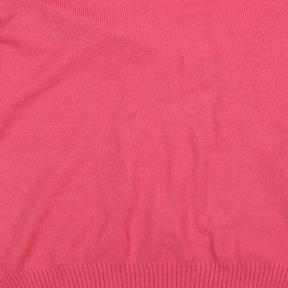 WOMAN Womens Pink   Basic Blouse Size 10
