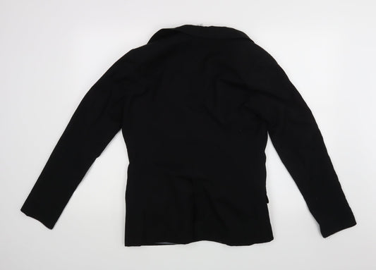 Denim co Womens Black   Jacket Blazer Size 12