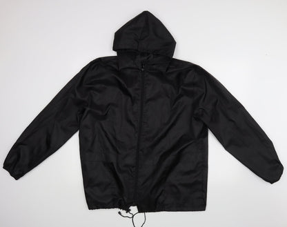 Mens UK Size M Rainy Days Black Jacket