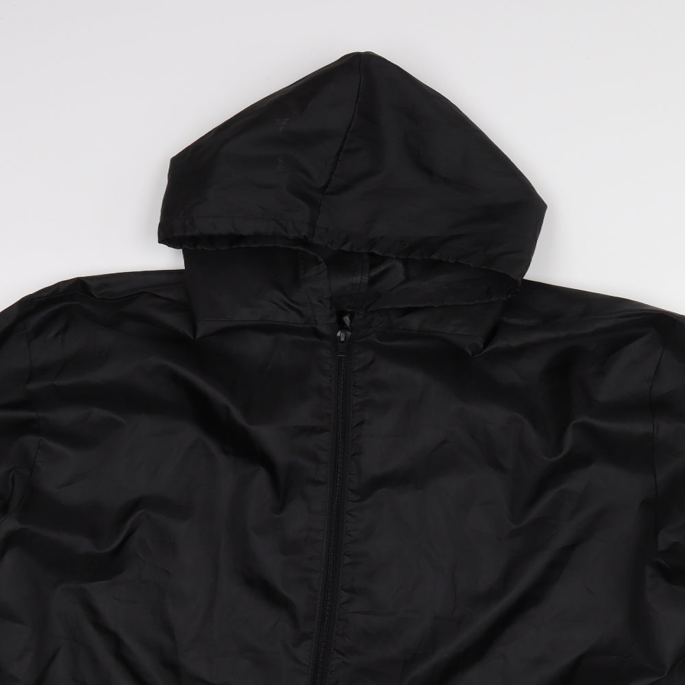 Mens UK Size M Rainy Days Black Jacket