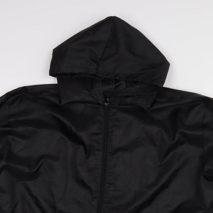 Mens UK Size M Rainy Days Black Jacket