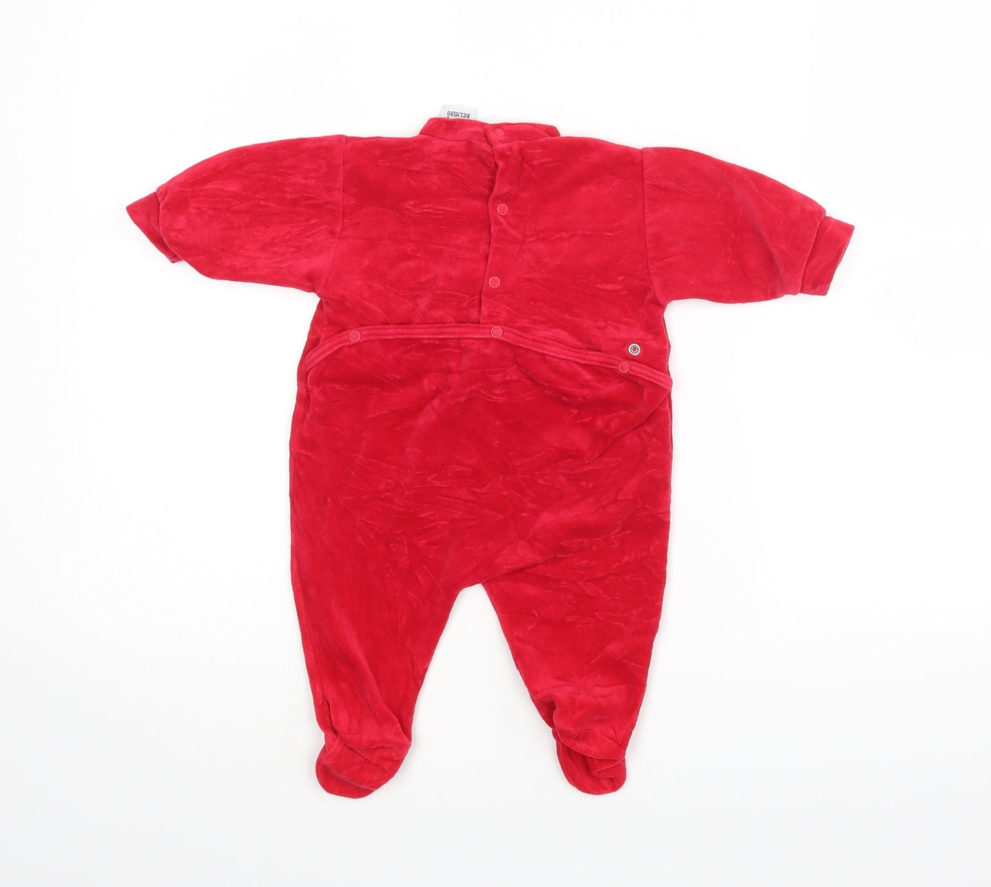 Belmiro Baby Red   Babygrow One-Piece Size 3-6 Months
