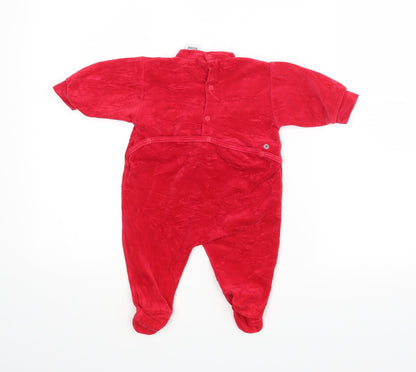 Belmiro Baby Red   Babygrow One-Piece Size 3-6 Months