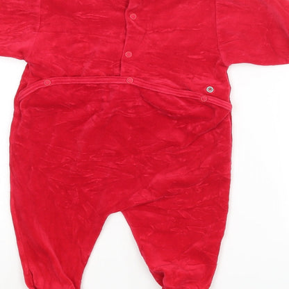 Belmiro Baby Red   Babygrow One-Piece Size 3-6 Months