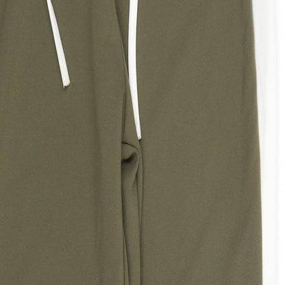 Womens UK Size 8 PRETTYLITTLETHING Regular Fit Jogger Green Trousers
