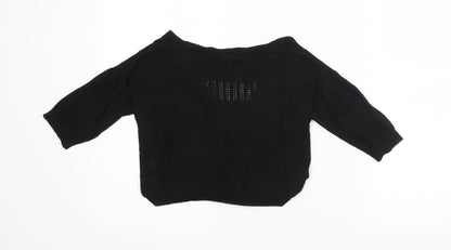 Primark Womens Black   Wrap Blouse Size XS