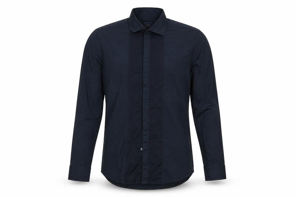 Mens UK Collar Size 16 SST&C Smart Blue  Dress Shirt
