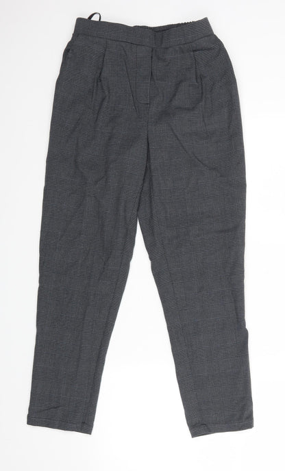 New Look Womens Grey   Dress Pants Trousers Size 8 L25 in