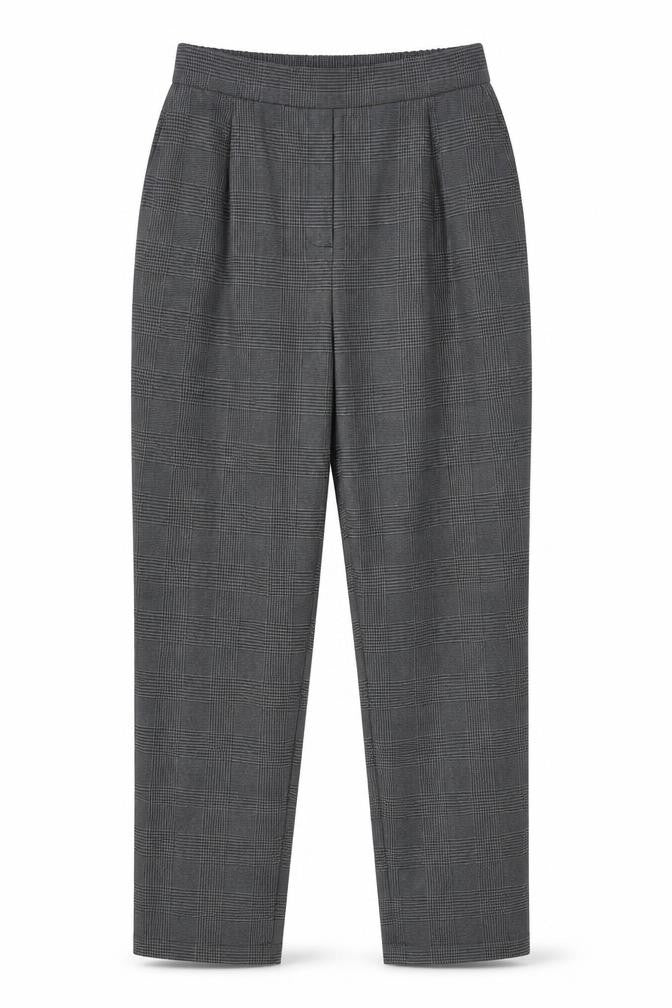 Womens UK Size 8 New Look Regular Fit Dress Pants Grey Trousers