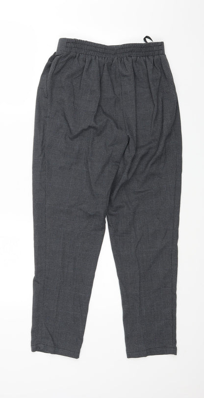 New Look Womens Grey   Dress Pants Trousers Size 8 L25 in
