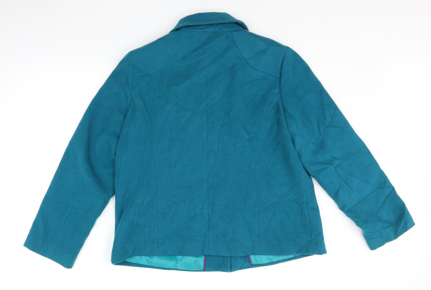 Womens UK Size 16 BM Blue Jacket