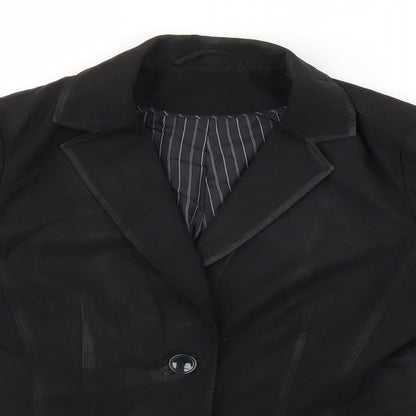 Dorothy Perkins Womens Black   Jacket Suit Jacket Size 8