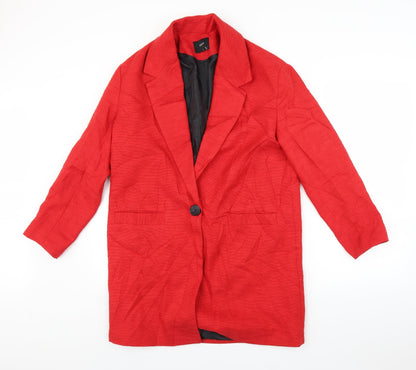 Womens UK Size 12 Papaya Red Jacket