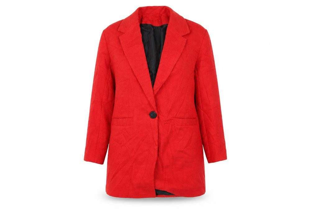 Womens UK Size 12 Papaya Red Jacket