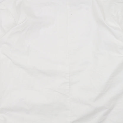 Mens UK Size L Premier White  Button-Up Long Sleeve Casual Shirt