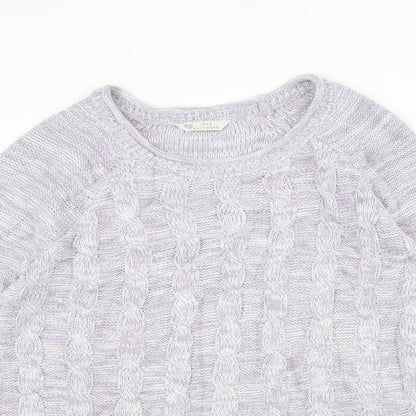 Womens UK Size 14 BHS Purple Pullover Jumper