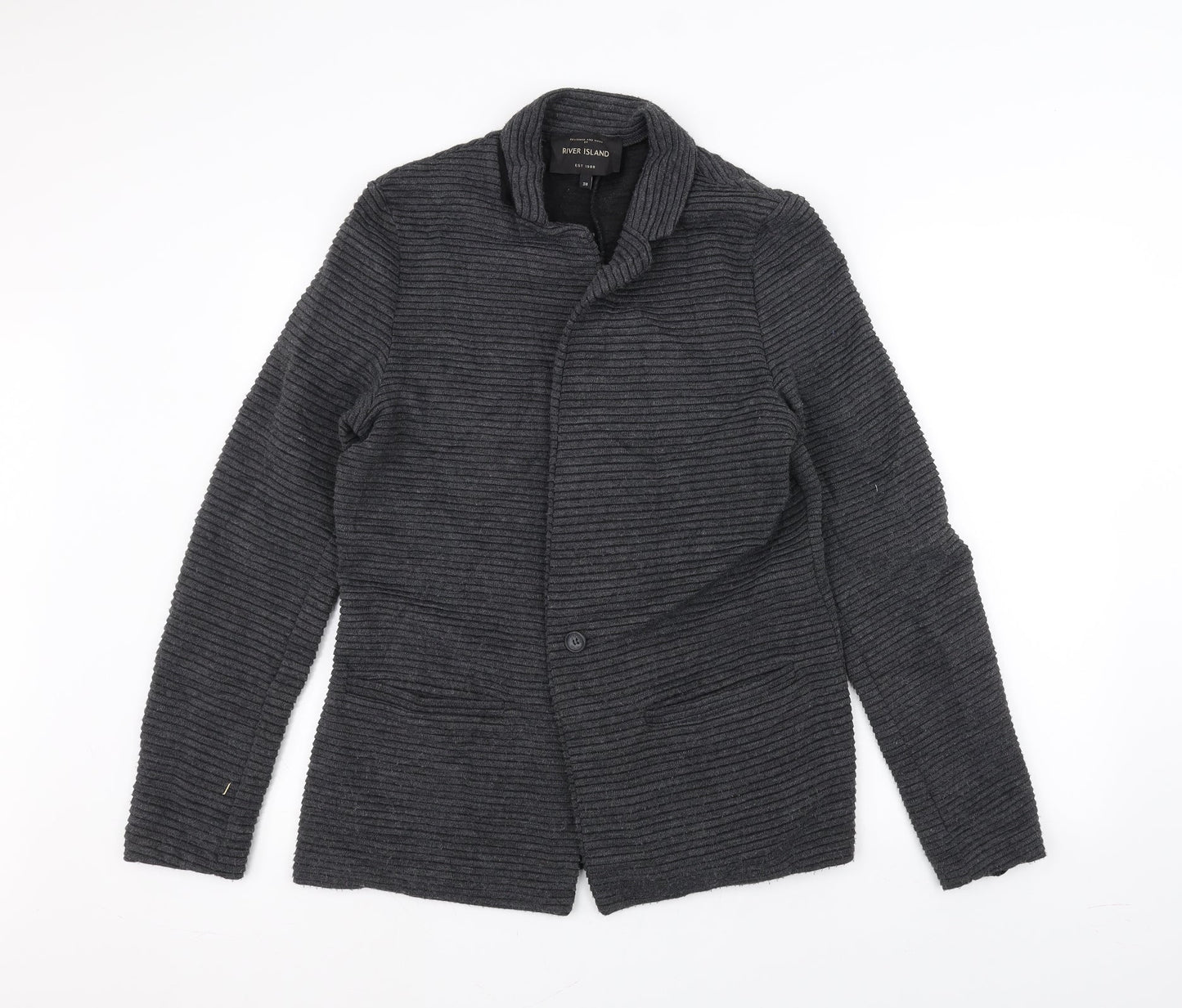 Womens UK Size 10 River Island Black Jacket