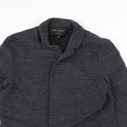 Womens UK Size 10 River Island Black Jacket