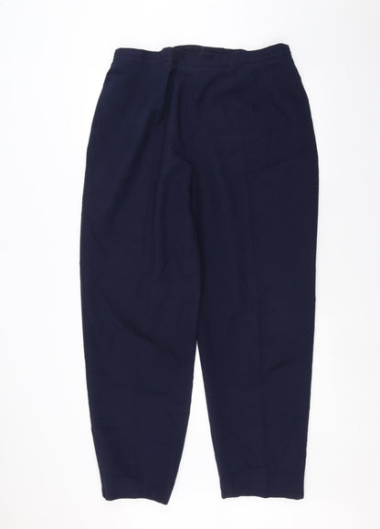 Essentails Womens Blue   Trousers  Size 18 L29 in