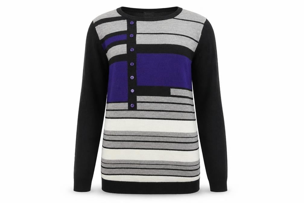 Womens UK Size M Paramour Black Pullover Jumper